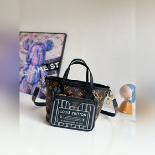 女款_『動态芯片配專櫃包裝』 海外原單M12099獨家實拍！Neverfull Ban