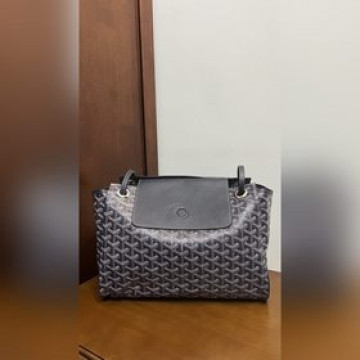 頂級進口原廠皮版本（升級版配專櫃禮品盒）GOYARD(戈雅)最新魯愛包  此