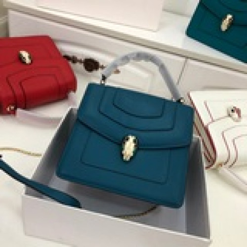 【Bvlgari 】寶格麗專櫃款 原版品質進口頂級牛皮定制原單五金點綴seren