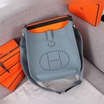 愛馬仕 hermes evelyne經典實用斜挎包 可調節肩帶  獨家年份編碼