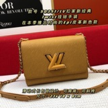 新品～～～頂級原版品質款號 50351/LV扣家新經典，Twist挂鍊手袋在本季