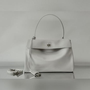 24s爆款[中號白銀] BALENCIAGA RODEO BAG 系列手袋 新款