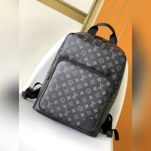 頂級原單M45335黑花 黑格Dean 雙肩包以 Monogram Macas
