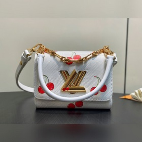 M13239白色 M550  332櫻桃水波紋Twist LV x TM TW