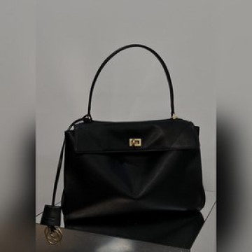 24s爆款[中號黑金] BALENCIAGA RODEO BAG 系列手袋 新款