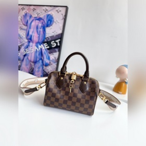 女款_『配全套專櫃包裝』 海外原單N40489獨家實拍！本款 Speedy Bando