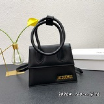 平紋jacquemus口紅包 20cm手提斜挎，展示不一樣的法式浪漫 ，原版皮