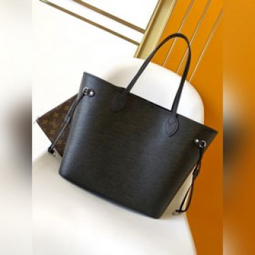 女款_動态變碼Neverfull 中號水波紋手袋 M12195綠色 M12746棕色