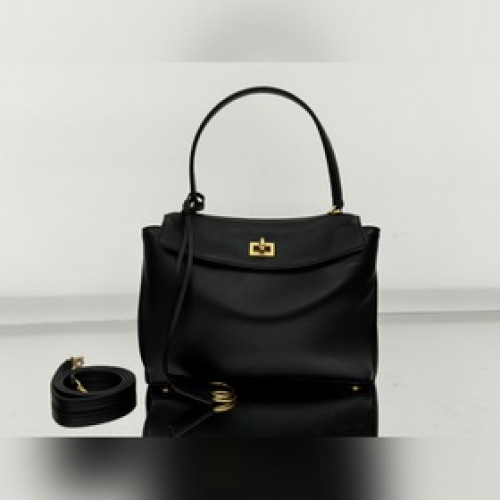 24s爆款[小號黑金] BALENCIAGA RODEO BAG 系列手袋 新款
