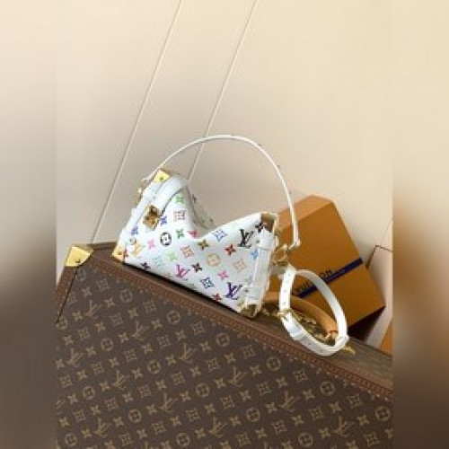 頂級原單，變碼芯片M14046本款 Side Trunk 中號手袋以諧趣 Mo