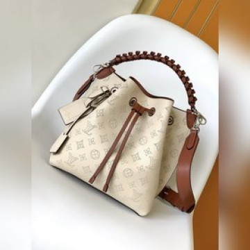 M55800黑色 M55801奶白M55799杏色頂級原單 Muria 水桶包取
