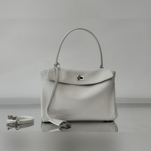 24s爆款[小號白銀] BALENCIAGA RODEO BAG 系列手袋 新款