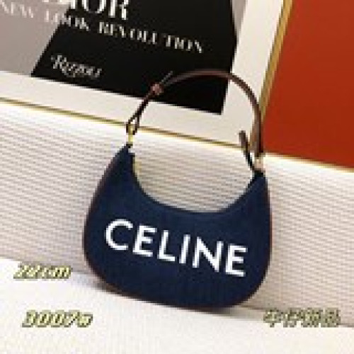 腋下包新款Celine Eva 新色 出貨 牛仔系列 配棕色牛皮 對版