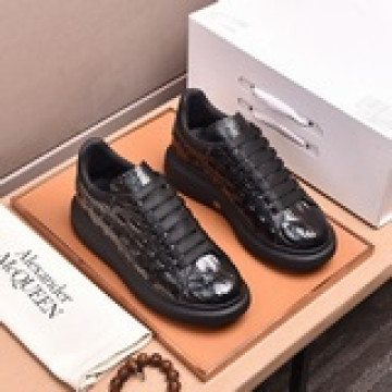 （高端 情侶裝）全牛皮制作國際大單爆賣 官網全球首發McQueen【麥昆】男鞋高