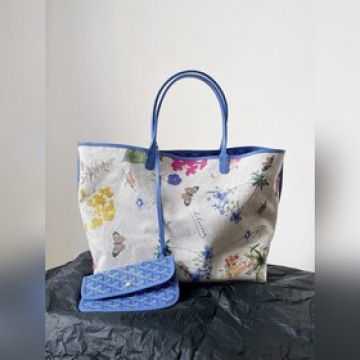 goyard 2026限定tote鸢尾紫 大號 啊~好适合春天的顔色啊 靈感來自