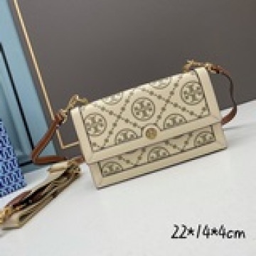 最新配色，TORY BURCH T MONOGRAM JACQUARD MINI