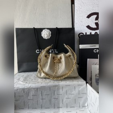 法國 高端定制品 CHANEL Chanel25S 春夏hobo抽繩水桶min
