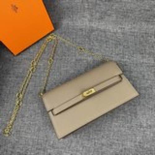 最新款（配專櫃盒子布袋）hermes  kelly 款單肩斜挎包材質：tog