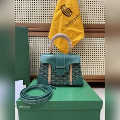 頂級進口原廠皮免稅版本 Goyard(戈雅) 新款Sa gon Mini出貨啦