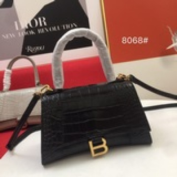鳄魚紋小號23cmBalenciagα全新推出了帥爆的Hourglass沙漏包