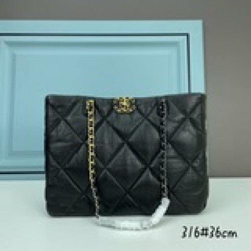 上身有驚喜！被低估的chanel 19bag tote|||19bag作為cha