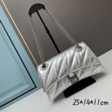 Balenciag新品 小號鍊條沙漏包 平紋牛皮 油蠟皮全包采用頭層牛皮好質量巴