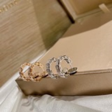 Bvlgari 寶格麗 Serpenti蛇系列 滿鑽蛇 耳釘 精選德國進口s92