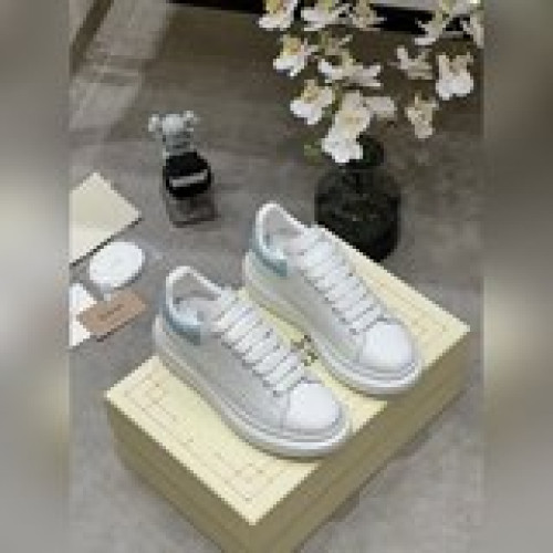 Alexander McQUEEN正品爆拆 1：1頂級麥昆原版皮料白色進口絲綢皮