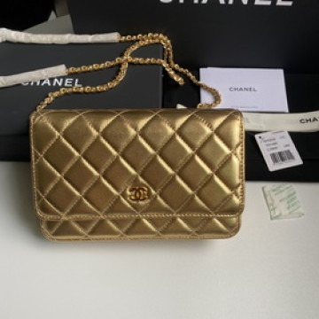 磁扣升級版CHANEL  WOC鍊條包 （原單品質）細節美到淋漓盡緻、款號025