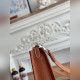 Mini EveyIne 伊芙琳 半手工+蜜蠟線 自配肩帶+TC牛皮 金棕色
