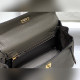 凱莉 錫器灰色金扣 TC小牛皮 純手工+蜜蠟線 全純鋼制五金25cm28cm