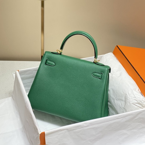 凱莉 祖母綠色金扣 TC小牛皮 純手工+蜜蠟線 全純鋼制五金25cm 28cm