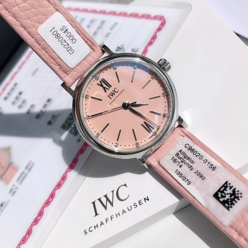 【2個款式，帶圖詢價】原單萬國，34mm，SW-300機芯，谷愛凌同款IW357416柏濤菲諾系列