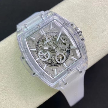 恒寶HUBLOT宇舶BIG BANG靈魂系列，641.JX.0120.RT“全透明腕錶”