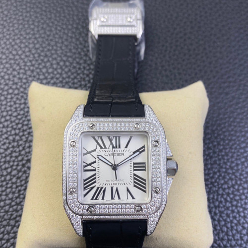 性感女神邱淑貞同款，CARTIER SANTOS 100週年WM501751滿天星系列