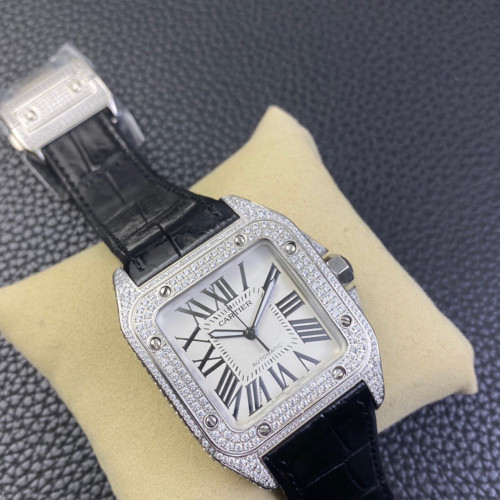 性感女神邱淑貞同款，CARTIER SANTOS 100週年WM501751滿天星系列