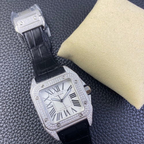 性感女神邱淑貞同款，CARTIER SANTOS 100週年WM501751滿天星系列