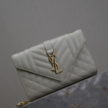 白色金扣  Envelope 小號信封包
