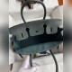 需定做 手縫 Birkin 30cm 進口山羊皮 松柏綠 金扣
