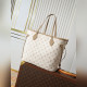 頂級原單 163變碼芯片 頭層牛皮，型號：M25665 這款雙面設計的Neverfull Inside Out MM完美包款