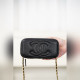 頂級進口原廠皮 所見即所得！ Chanel 25B VANITY系列化妝盒 黑金