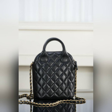 頂級進口原廠皮Chanel 25A 高級手工坊 豎版麂皮手提包