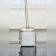 頂級進口原廠皮Chanel 25s 雙金珠長盒子 白金